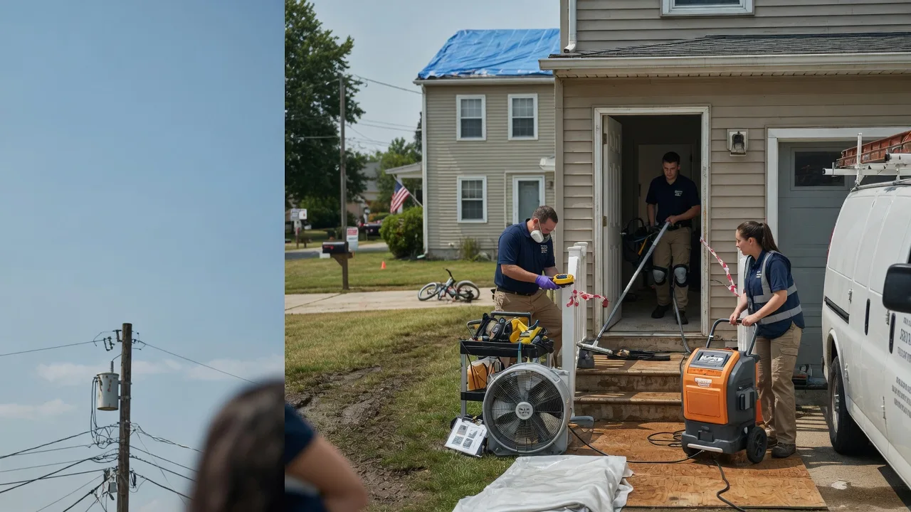 Water Damage Repair in Roann, IN near me